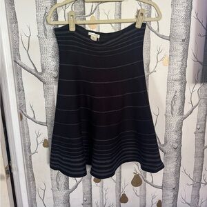 Max Studio Skirt A-line M/L stripes